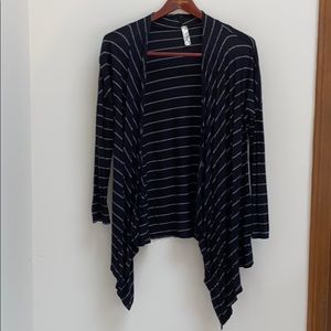 Open front lightweight cardigan